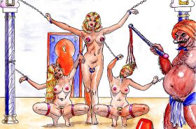 Nude pics Twin girls slaves bondage