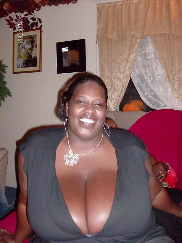 Sexy black woman with huge tits #8552035