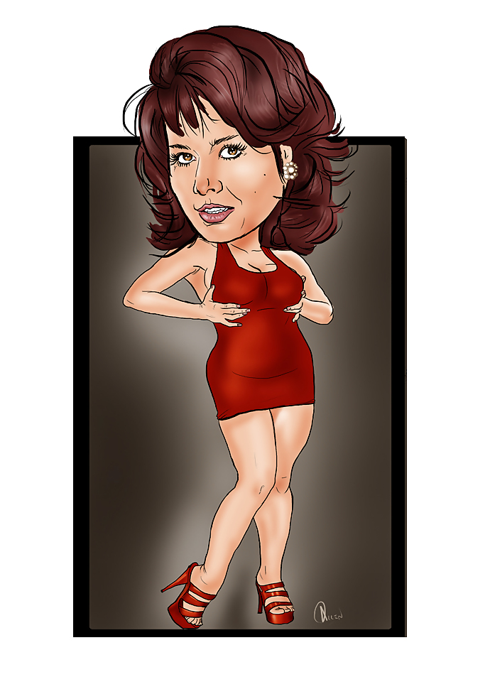 Caricatures of my favourite busty models 1 #11355360