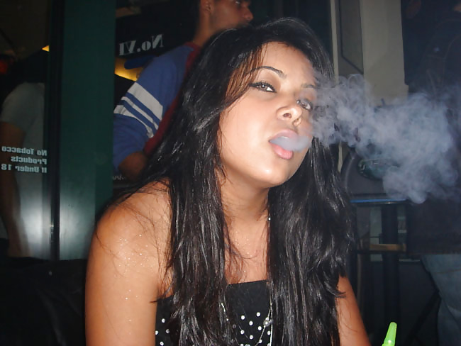 For men who love Indian and Pakistani girls smoking #12102530