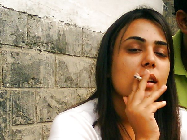 For men who love Indian and Pakistani girls smoking #12102546
