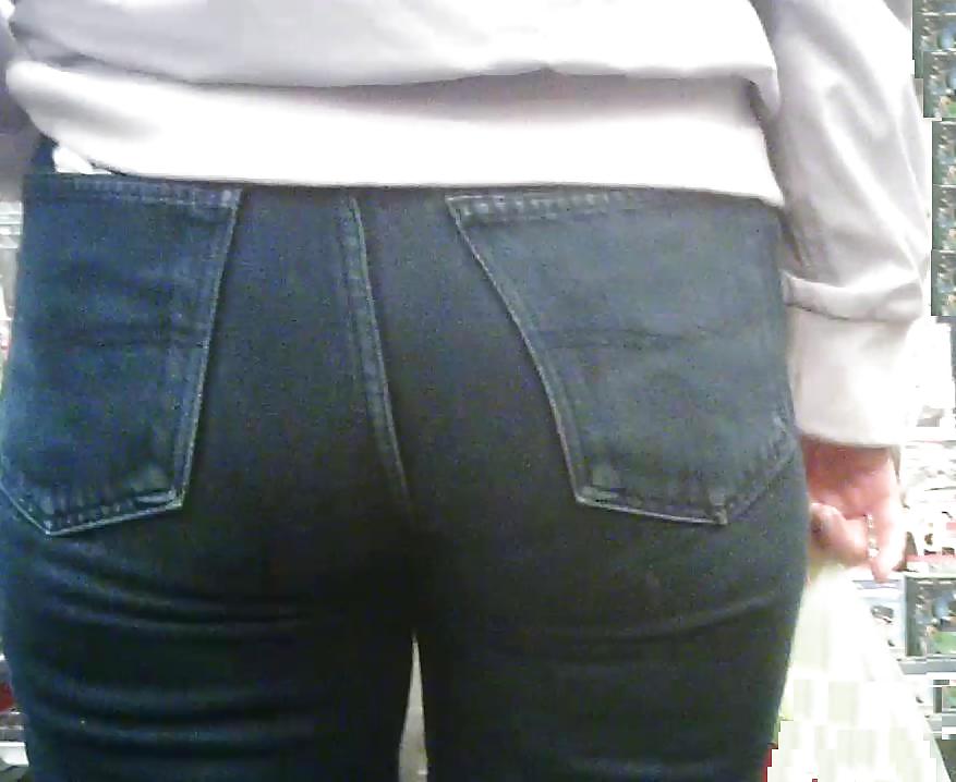 Milf Ass Jeans #17499632