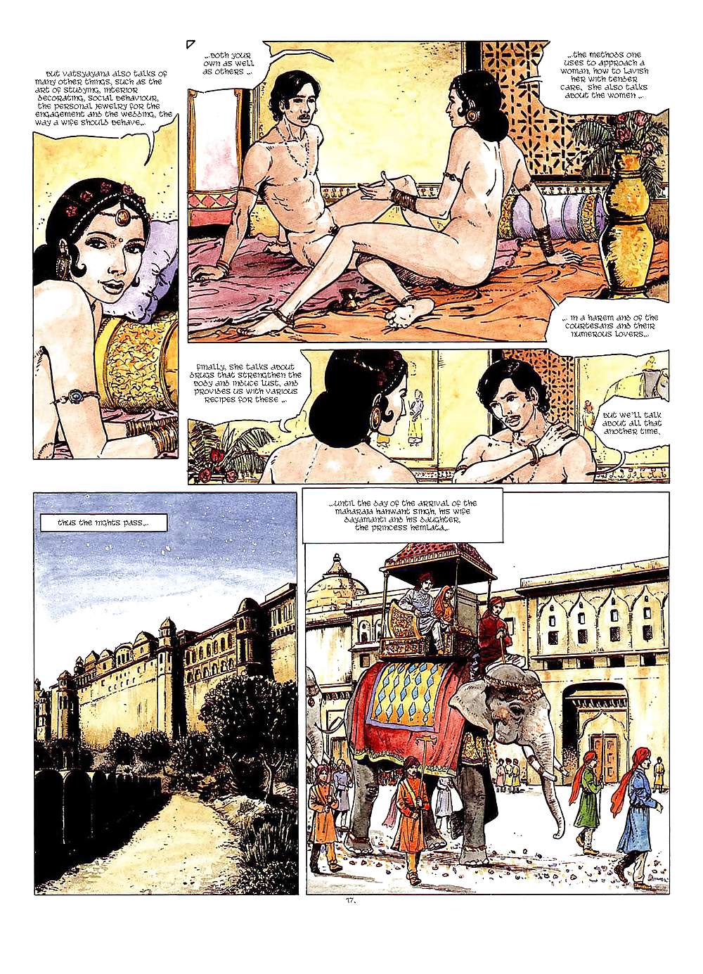 Erotische Comic-Kunst 40 - Kama-Sutra #19691116