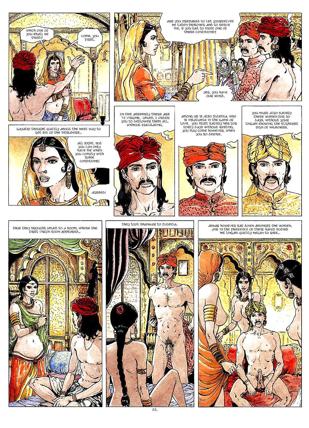 Arte cómico erótico 40 - kama-sutra
 #19691155