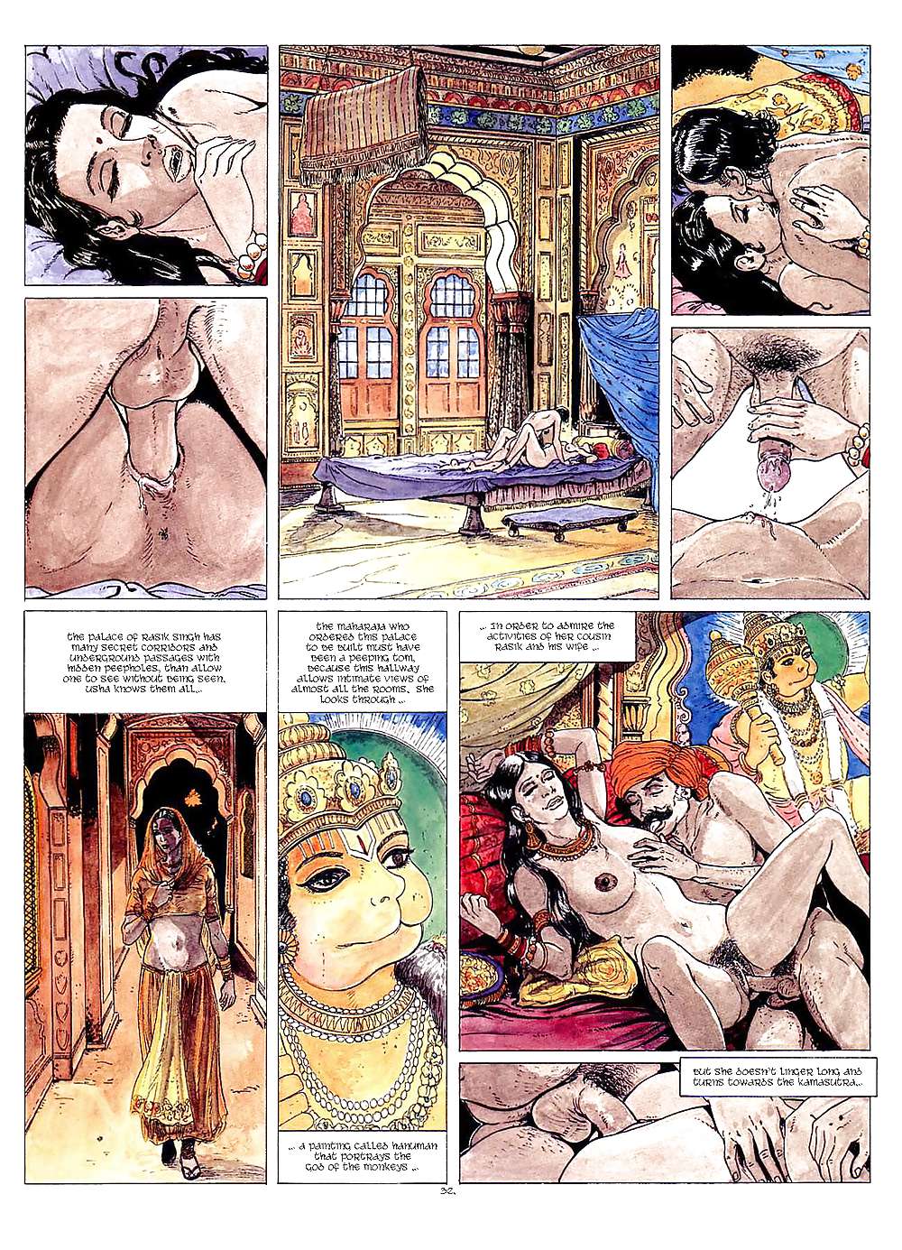 Erotic Comic Art 40 - Kama-Sutra #19691220