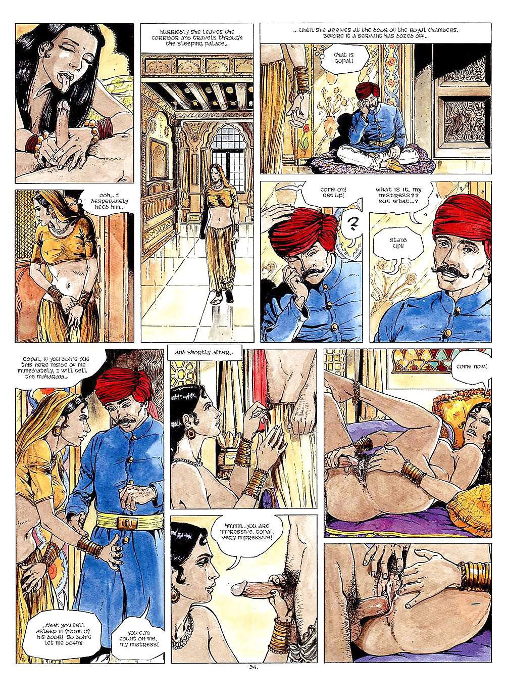 エロティック・コミック・アート40 - カーマ・スートラ
 #19691236