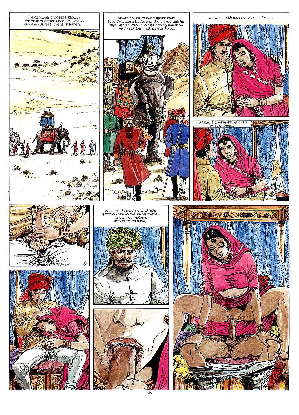 エロティック・コミック・アート40 - カーマ・スートラ
 #19691308