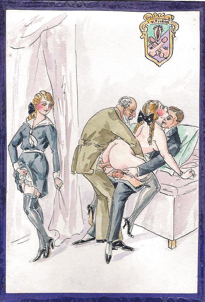 Art Thématique Dessinée Porno 27 - Album Pornographique Allemand #21892646