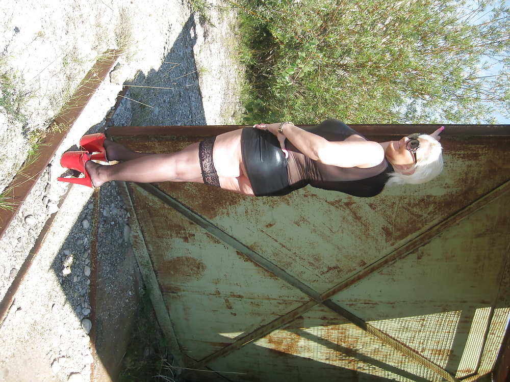 Nylons and High Heels Outdoor #5136918