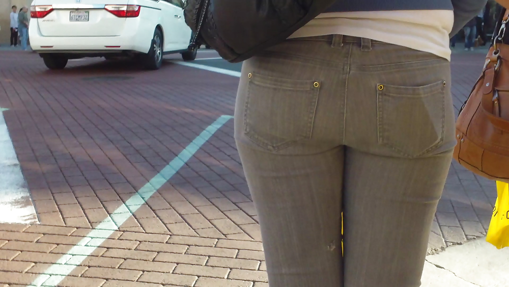 Sexy teen ass & butts in tight jeans  #9235592