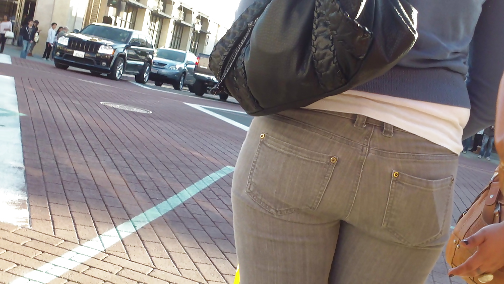 Sexy teen ass & butts in tight jeans  #9235622