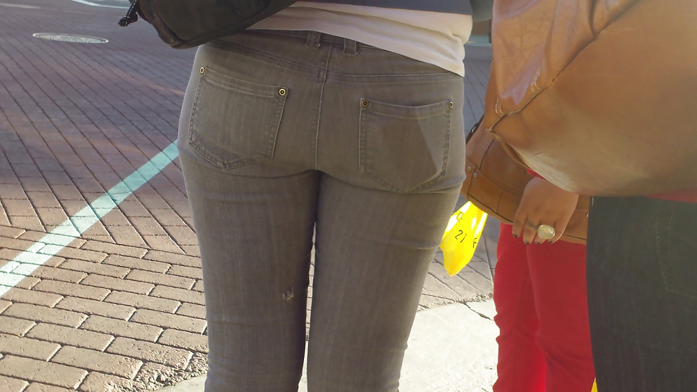 Sexy teen ass & butts in tight jeans  #9235631