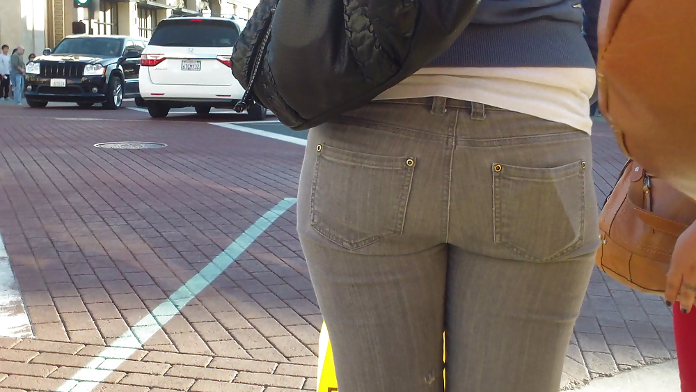 Sexy teen ass & butts in tight jeans  #9235647