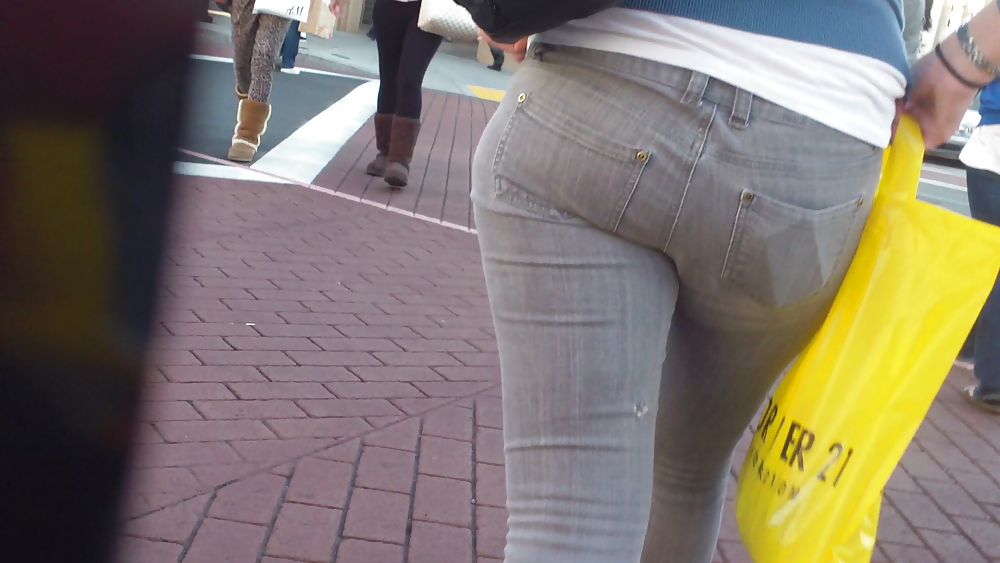 Sexy teen ass & butts in tight jeans  #9235665