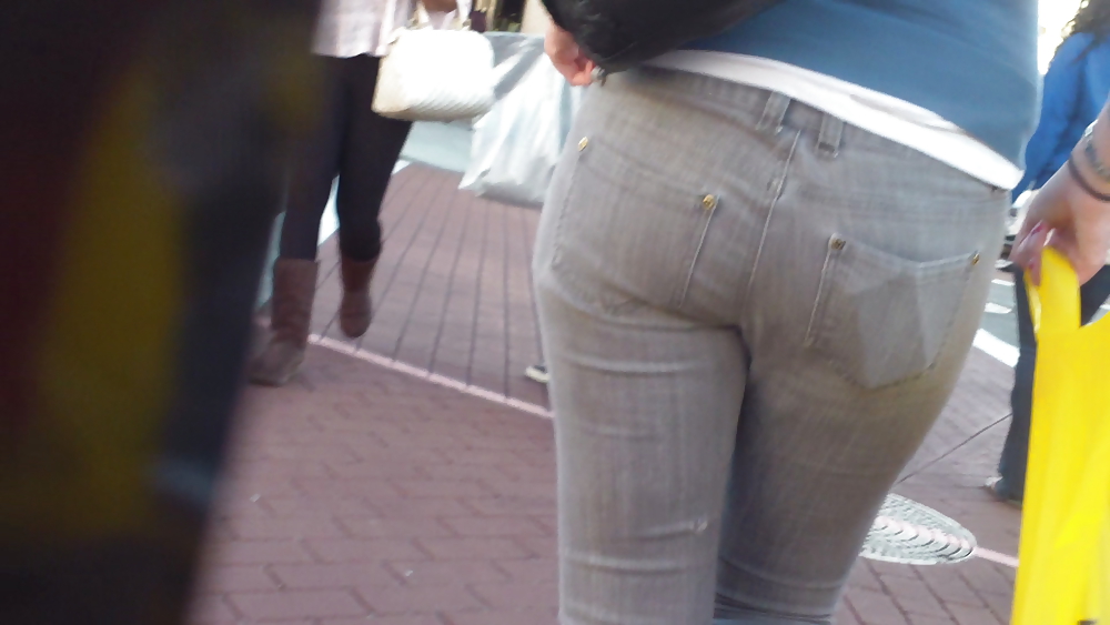 Sexy teen ass & butts in tight jeans  #9235683