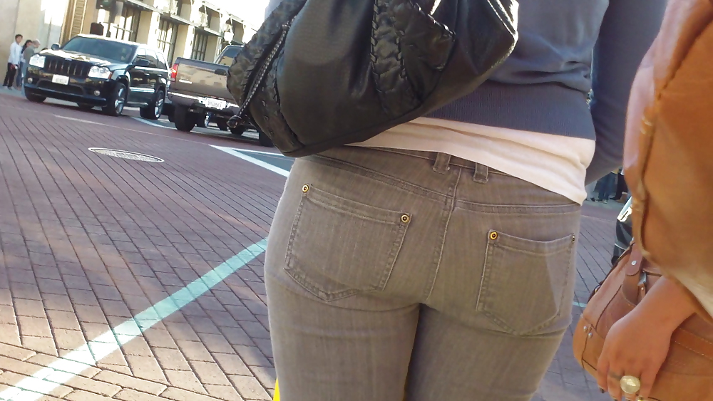 Sexy teen ass & butts in tight jeans  #9235755