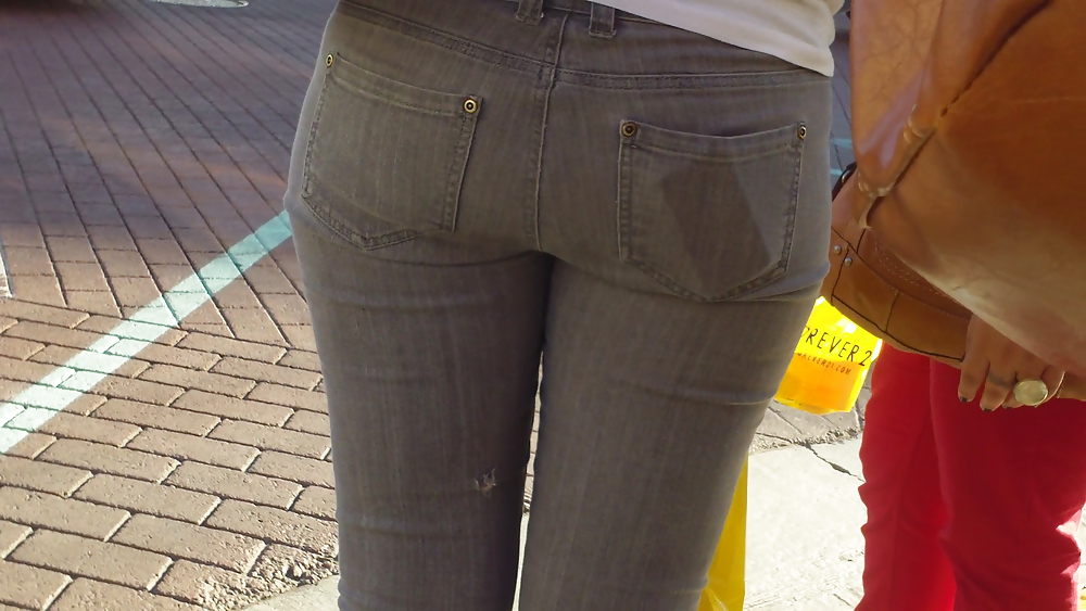 Sexy teen ass & butts in tight jeans  #9235763