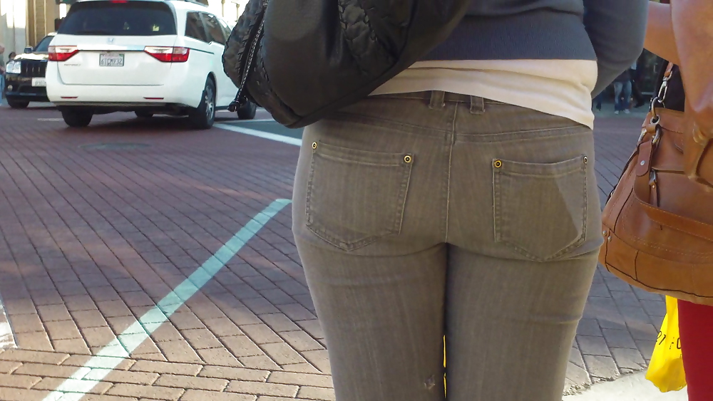 Sexy teen ass & butts in tight jeans  #9235779