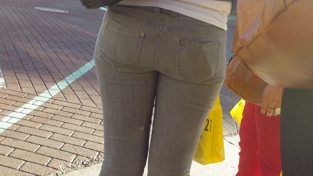 Sexy teen ass & butts in tight jeans  #9235822