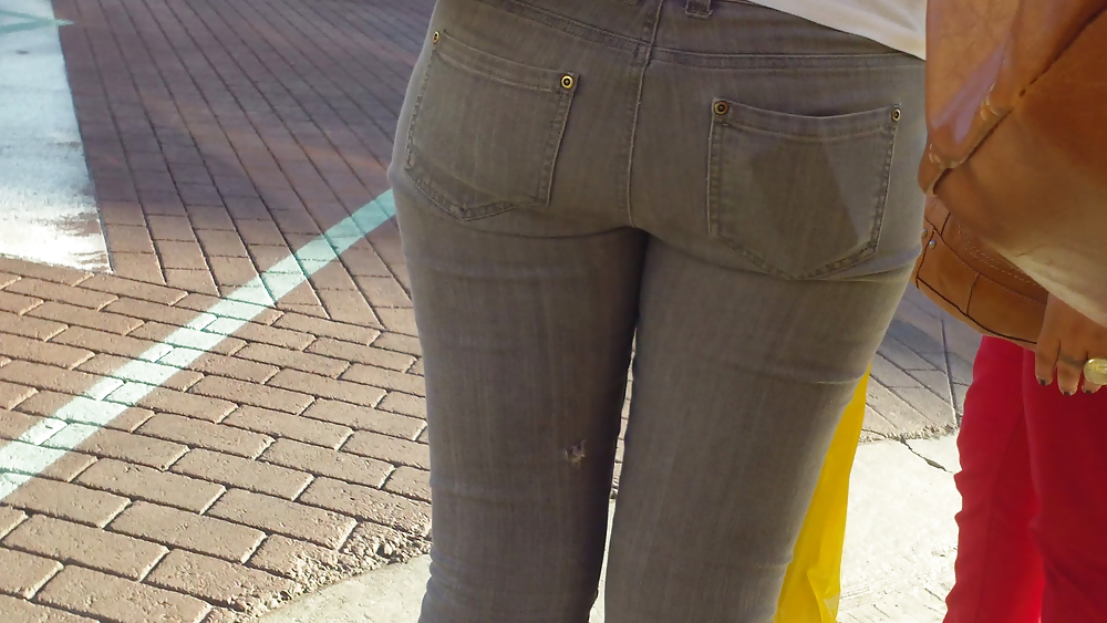 Sexy teen ass & butts in tight jeans  #9235869
