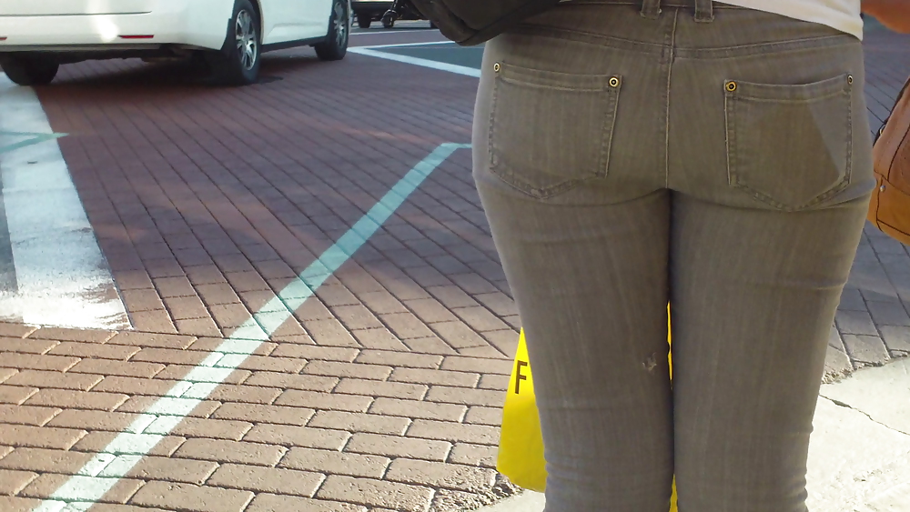 Sexy teen ass & butts in tight jeans  #9235876