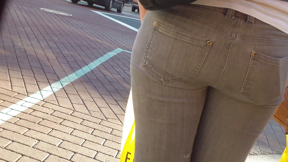 Sexy teen ass & butts in tight jeans  #9235882