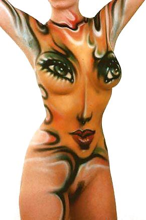 Erotic Body Art 1 - Body Painting 1 #14730223