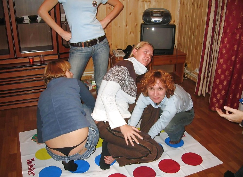 Playing Twister, Upskirt, Nude and Downblouse 2 #2750129