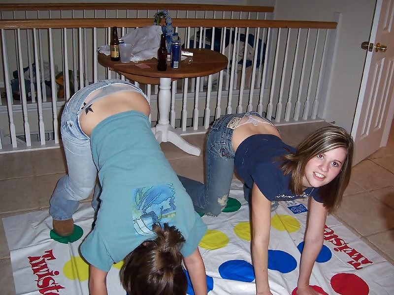 Playing Twister, Upskirt, Nude and Downblouse 2 #2750144