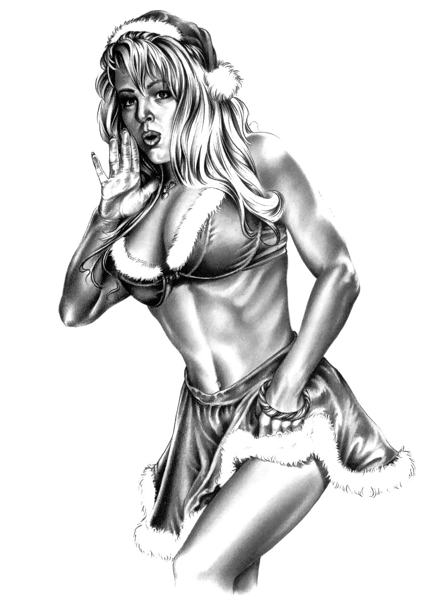 Pinup Files BLACK end WHITE by Darkko #15324774