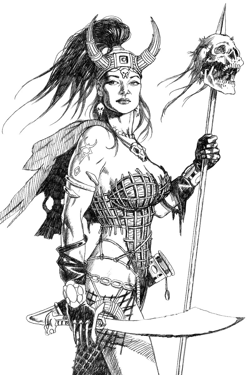 Pinup Files BLACK end WHITE by Darkko #15324793