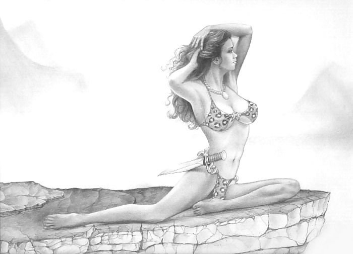 Pinup Files BLACK end WHITE by Darkko #15324837