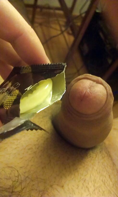 Small cock cum in condom #17630767