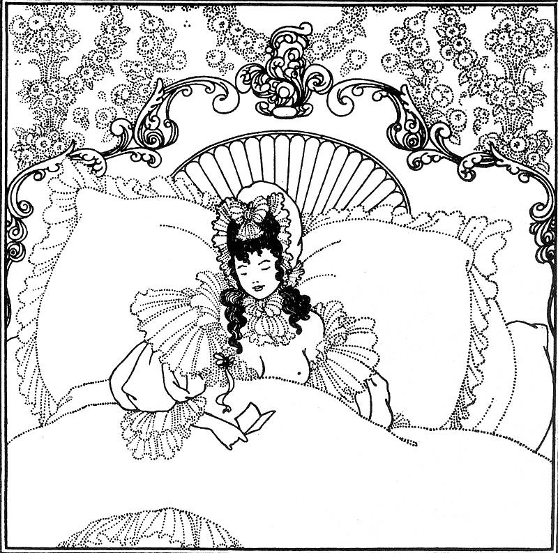 Kachelöfen Und Wollüstigen Jugendstil 2 - Aubrey Beardsley #5574249