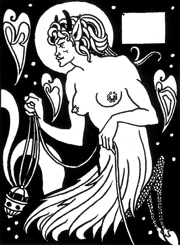 Kachelöfen Und Wollüstigen Jugendstil 2 - Aubrey Beardsley #5574367