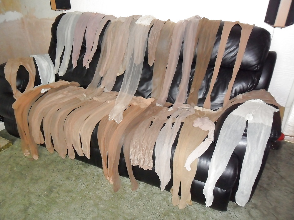 Showing off my pantyhose collection #13129758