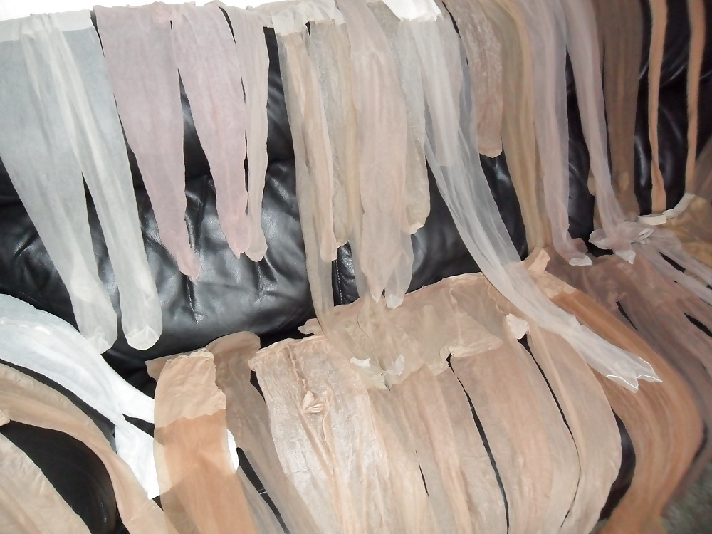 Showing off my pantyhose collection #13129775