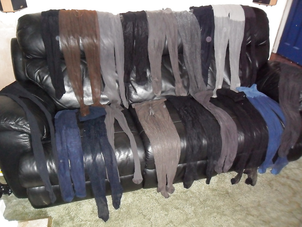 Showing off my pantyhose collection #13129791