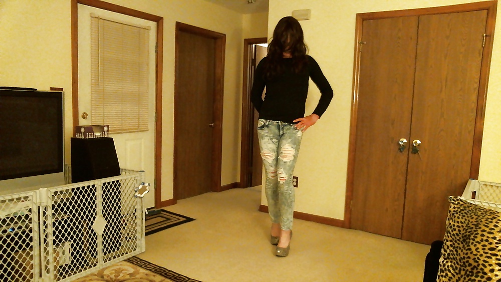 Pantalones de piel
 #18672035