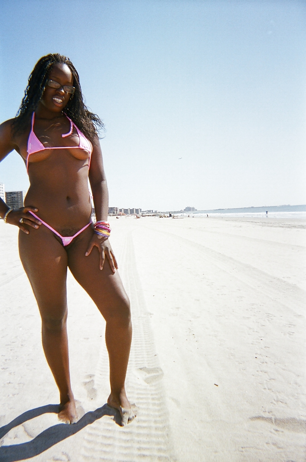 Wonderfulbikinis sexy black lady nude in public #2623455