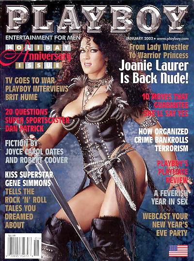 Joan Marie Laurer January 2002 Playboy Issue  #3177180