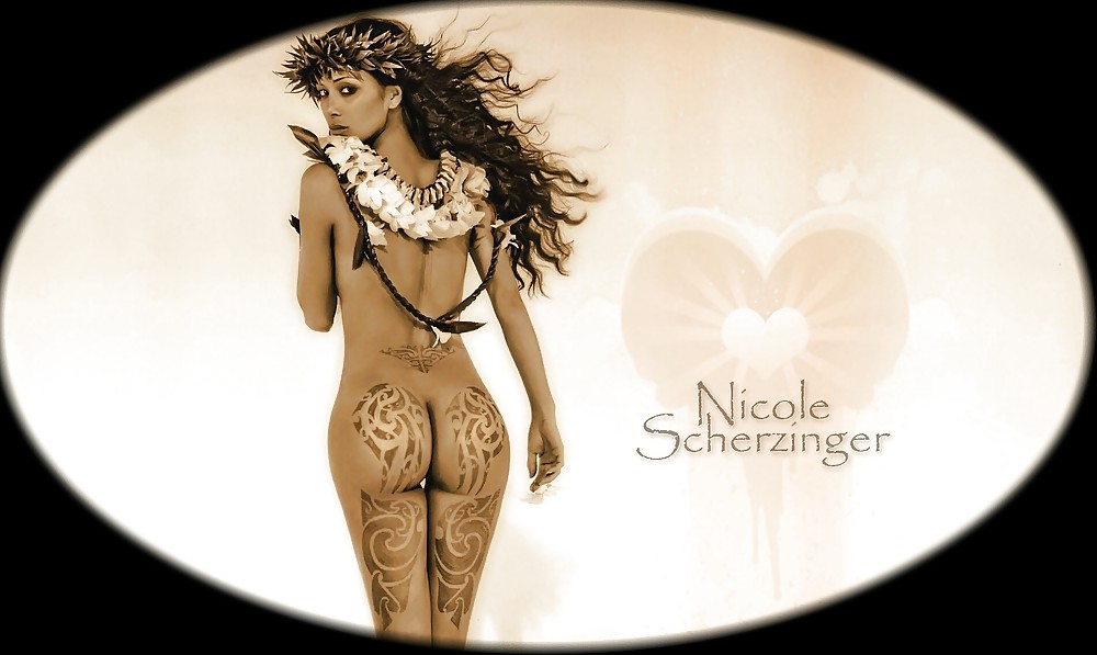 NICOLE SCHERSINGER'S Pussy!!! - londonlad #4261586