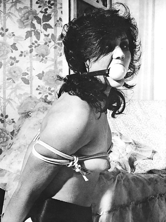 Vintage Bondage Babe in Stockings #9264873