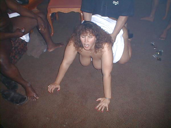 Voluptuous women getting it from behind