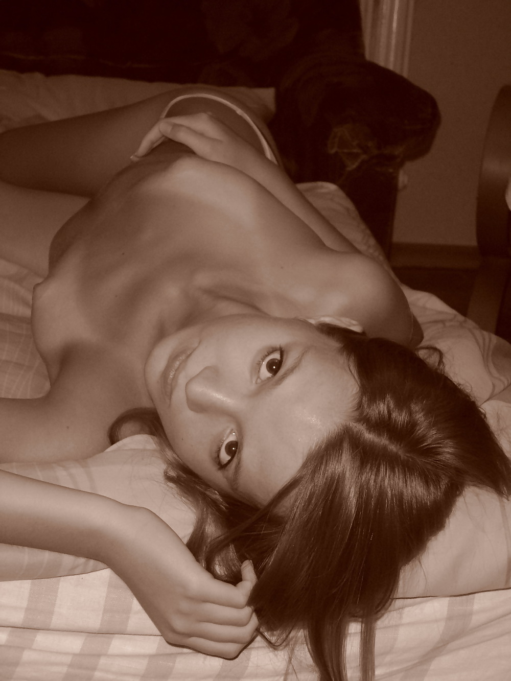 ExgfCol All of Hot Russian Teen Dasha (Sepia 9of12) #8863087