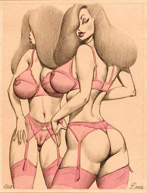 万華鏡のように描かれたエロとポルノアート 18 - 様々なアーティスト
 #9881061