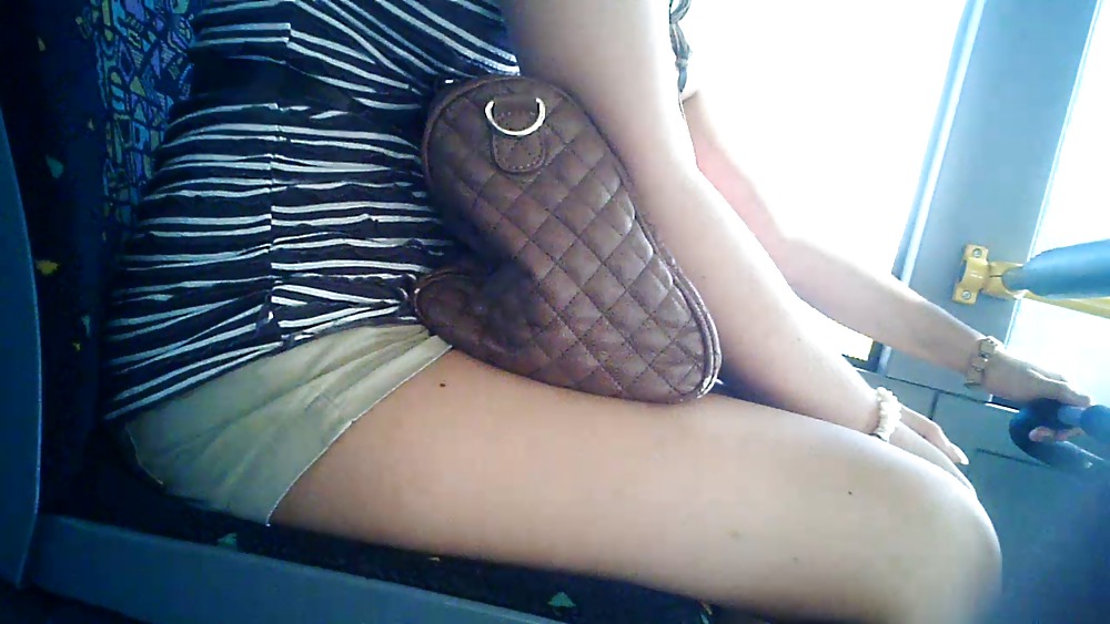 Nice teens in bus #12359925