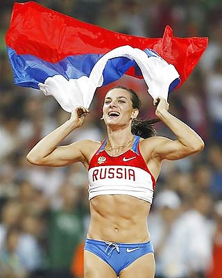 Yelena isinbayeva -la saltadora de pértiga con el culo más dulce
 #8344557