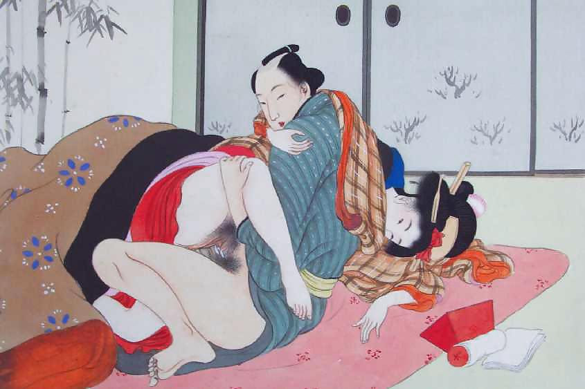 Arte japonés shunga 3 - varios artistas
 #9866073