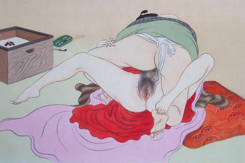 Arte japonés shunga 3 - varios artistas
 #9866104